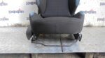 PEUGEOT 208 5 DOOR FRONT DRIVER SIDE SEAT IN BLACK / BLUE CLOTH 2012 TO 2018 - Image 6