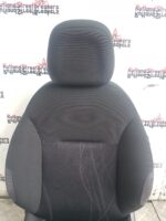 PEUGEOT 208 5 DOOR FRONT PASSENGER SIDE SEAT IN BLACK CLOTH 2012 TO 2018 - Image 3