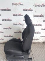 PEUGEOT 208 5 DOOR FRONT PASSENGER SIDE SEAT IN BLACK CLOTH 2012 TO 2018 - Image 4