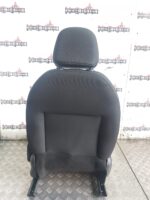 PEUGEOT 208 5 DOOR FRONT PASSENGER SIDE SEAT IN BLACK CLOTH 2012 TO 2018 - Image 5