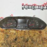 PEUGEOT 208  SPEEDO CLOCKS SPEEDOMETER  9800860880 2012 TO 2015