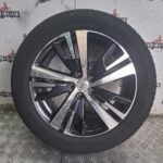 PEUGEOT 3008 / 5008 DETROIT ALLOY WHEEL BLACK / SILVER 225 - 55 - 18 2017 - 2024
