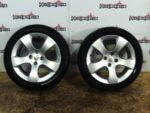 PEUGEOT 3008 SAVARA 17" ALLOY WHEEL SINGLE SILVER 225 / 50 / 17 2010 TO 2016