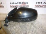 PEUGEOT 307 CC PASSENGER SIDE ELECTRIC WING MIRROR BLACK 2003 2004 2005 2007