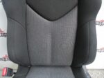 PEUGEOT 308 CC PASSENGER SIDE BLACK / GREY FABRIC FRONT SEAT 2009 - 2013 - Image 4