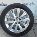 PEUGEOT 308 SINGLE ALLOY WHEEL SILVER TYRE SIZE 205 / 55 / R16