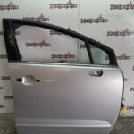 PEUGEOT 5008 DRIVER SIDE FRONT DOOR IN GREY / SILVER EZR 2009 TO 2016