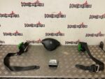 PEUGEOT PARTNER AIR BAG KIT SEATBELTS / MODULE / STEERING AIRBAG 2009 TO 2011