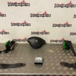 PEUGEOT PARTNER AIR BAG KIT SEATBELTS / MODULE / STEERING AIRBAG 2009 TO 2011
