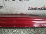 PEUGEOT RCZ PASSENGER SIDE SKIRT MOULDING TRIM IN BLOOD RED KJC 2010 TO 2015 - Image 6