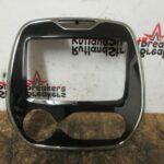 RENAULT CAPTUR DASHBOARD TRIM SCREEN SURROUND FASCIA GLOSS BLACK 2013 - 2019