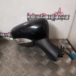 RENAULT CLIO MK4 DRIVER WING MIRROR ELECTRIC IN BLACK 2013 TO 2016
