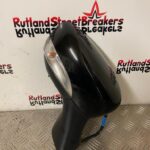 RENAULT CLIO MK4 DRIVER WING MIRROR ELECTRIC IN BLACK 2013 TO 2016