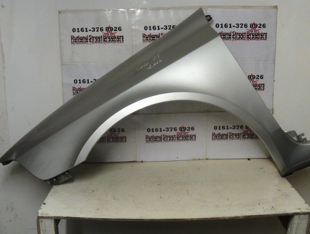 RENAULT-LAGUNA-NEARSIDE-PASSENGER-SIDE-WING-SILVER-TED69-2005-55-2006-2007-135678163083 RENAULT LAGUNA NEARSIDE PASSENGER SIDE WING SILVER TED69 2005 / 55 2006 2007 - Image 1
