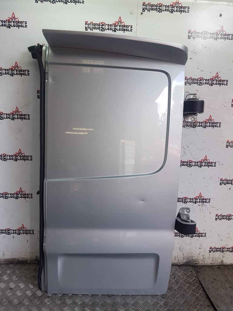 RENAULT-TRAFIC-VAUXHALL-VIVARO-DRIVER-SIDE-REAR-DOOR-SILVER-2014-TO-2019-145935089863 RENAULT TRAFIC / VAUXHALL VIVARO DRIVER SIDE REAR DOOR SILVER 2014 TO 2019 - Image 1