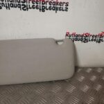 RENAULT TRAFIC / VAUXHALL VIVARO DRIVER SIDE SUN VISOR IN GREY 2014 TO 2019 - Image 3