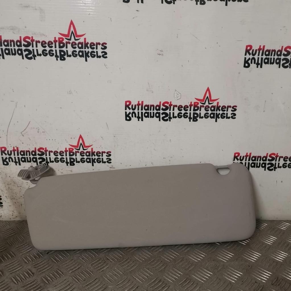 RENAULT-TRAFIC-VAUXHALL-VIVARO-DRIVER-SIDE-SUN-VISOR-IN-GREY-2014-TO-2019-146642459533 RENAULT TRAFIC / VAUXHALL VIVARO DRIVER SIDE SUN VISOR IN GREY 2014 TO 2019 - Image 1