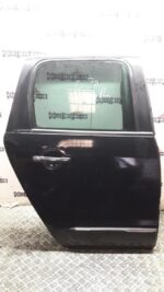 CITROEN C3 PICASSO DRIVER SIDE REAR DOOR IN PEARL BLACK KTV 2009 TO 2016