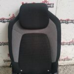 CITROEN C4 GRAND PICASSO DRIVER SIDE REAR 2ND ROW SEAT ONDULICE CLOTH TRIM "8M" - Image 4