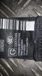 CITROEN DS3 PASSENGER FRONT SEAT BELT WITH PRETENSIONER 96771574XX 2009 TO 2018 - Image 3