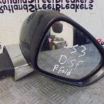 CITROEN DS3 WING MIRROR DRIVER SIDE BLACK POWERFOLD 2009 TO 2018