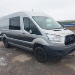 FORD TRANSIT MK8 SILVER BREAKING SET OF FOUR WHEEL BOLTS 2014 TO 2017