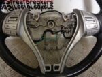NISSAN QASHQAI STEERING WHEEL WITH CONTROLS AND WIRING 2013 TO 2017 - Image 3