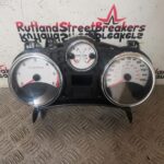 PEUGEOT 207 1.6 DIESEL SPEEDO CLOCKS INSTRUMENT CLUSTER 2006 TO 2012, 9666749280