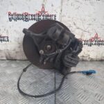 PEUGEOT 208 1.0 PETROL ZMZ PASSENGER SIDE FRONT HUB & CALIPER 2012 TO 2019 - Image 6