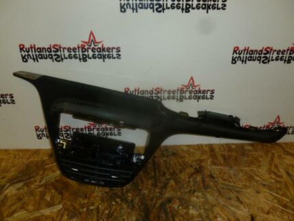 PEUGEOT 208 CENTRE DASHBOARD AIR VENTS SURROUND TRIM 9875839677 2013 TO 2018