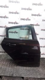 PEUGEOT 208 DRIVER SIDE REAR DOOR IN RED BLACK KJX 2012 TO 2018