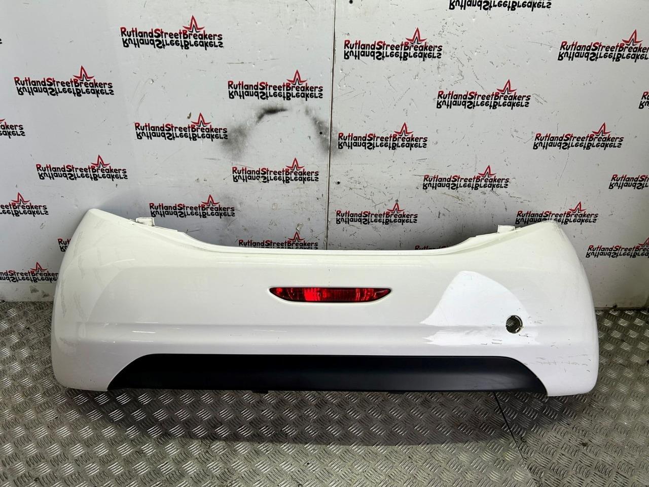 PEUGEOT-208-REAR-BUMPER-BANQUISE-WHITE-EWP-2012-TO-2018-134888870164 PEUGEOT 208 REAR BUMPER BANQUISE WHITE EWP 2012 TO 2018 - Image 1