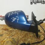 PEUGEOT 307 / SW ESTATE DRIVER SIDE MIRROR BLUE KMF 2001 - 2007