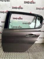 PEUGEOT 308 PASSENGER SIDE REAR DOOR MOKA GREY KKS 2014 TO 2021