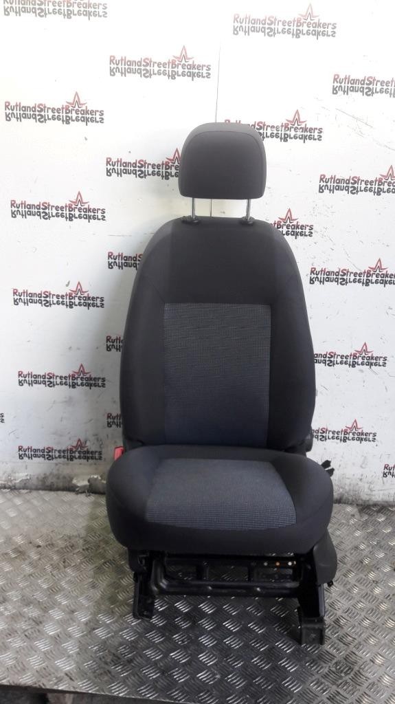 PEUGEOT-BIPPER-FIAT-NEMO-PASSENGER-SIDE-FRONT-SEAT-IN-GREY-CLOTH-2008-TO-2017-147084951234 PEUGEOT BIPPER / FIAT NEMO PASSENGER SIDE FRONT SEAT IN GREY CLOTH 2008 TO 2017 - Image 1
