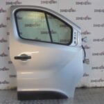 RENAULT TRAFIC VAUXHALL VIVARO DRIVER SIDE FRONT DOOR SILVER 2014–2019 S1080