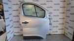 RENAULT TRAFIC VAUXHALL VIVARO DRIVER SIDE FRONT DOOR SILVER 2014–2019 S1080