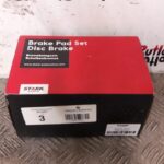 STARK SKBP-0010045 SET OF FRONT BRAKE PADS WITH PISTON CLIP