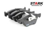 STARK SKBP-0010045 SET OF FRONT BRAKE PADS WITH PISTON CLIP - Image 4