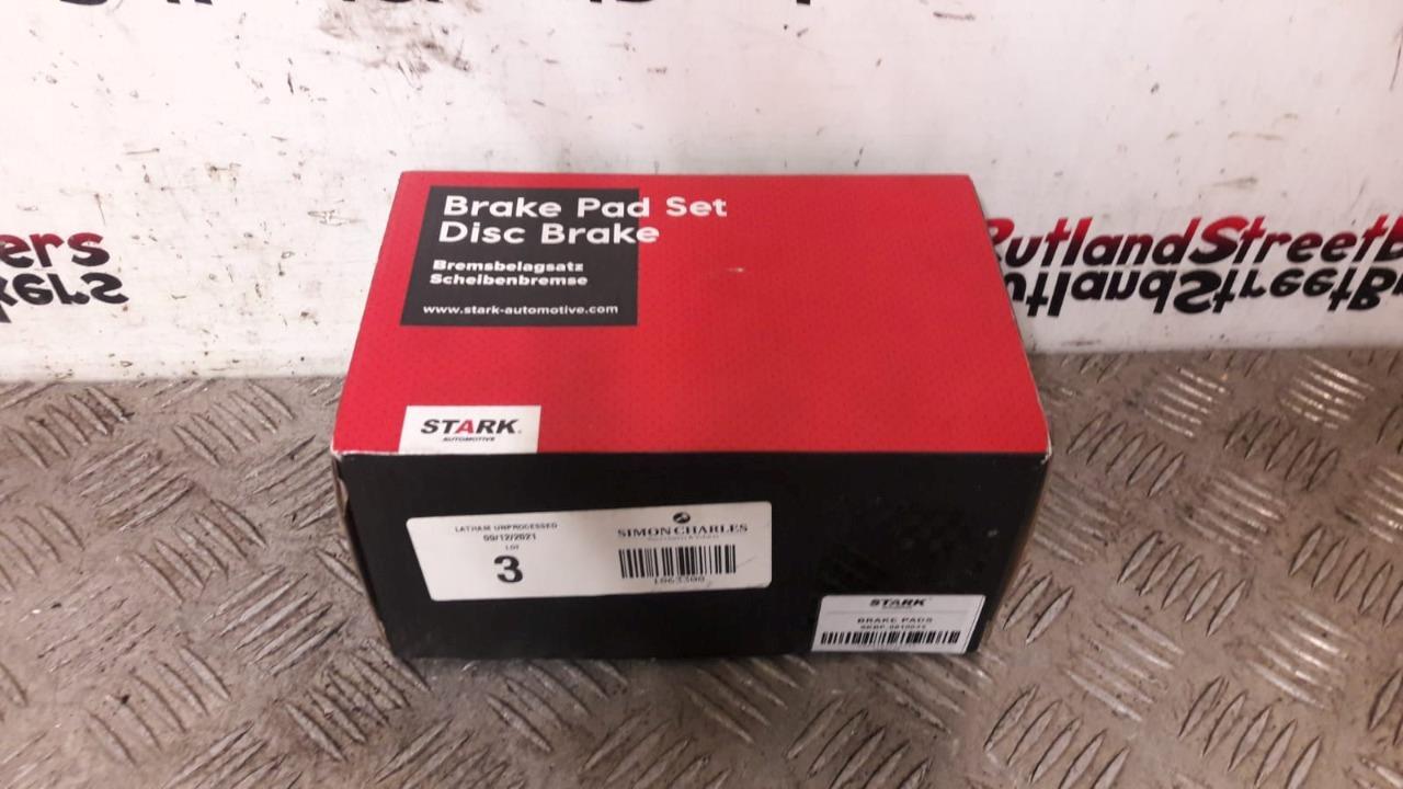 STARK-SKBP-0010045-SET-OF-FRONT-BRAKE-PADS-WITH-PISTON-CLIP-144669422254 STARK SKBP-0010045 SET OF FRONT BRAKE PADS WITH PISTON CLIP - Image 1