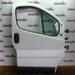 TRAFIC /  VIVARO / PRIMASTAR DRIVER SIDE FRONT DOOR IN WHITE 2002 - 2012