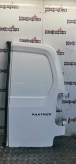 CITROEN BERLINGO / PARTNER DRIVER SIDE REAR DOOR WHITE EWP 2009 - 2018