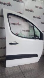 CITROEN BERLINGO PEUGEOT PARTNER DRIVER SIDE FRONT DOOR WHITE EWP 2009 - 2018 - Image 3