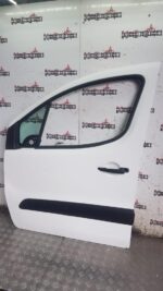 CITROEN BERLINGO PEUGEOT PARTNER PASSENGER SIDE FRONT DOOR WHITE EWP 2009 - 2018 - Image 3