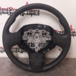 CITROEN C3 PICASSO 3 SPOKE STEERING WHEEL LEATHER 96830437