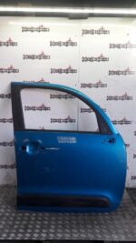 CITROEN C3 PICASSO DRIVER SIDE FRONT DOOR IN BELLE-ILE BLUE 2009 TO 2016.