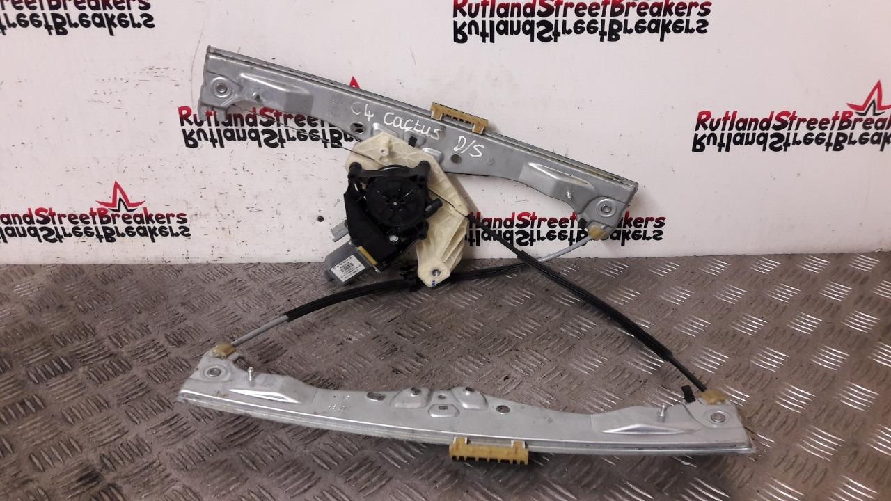 CITROEN-C4-CACTUS-DRIVER-FRONT-WINDOW-MECH-REGULATOR-2014-TO-2017-9674252480-134434296765 CITROEN C4 CACTUS DRIVER FRONT WINDOW MECH & REGULATOR 2014 TO 2017 9674252480 - Image 1