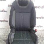 CITROEN C4 PASSENGER SIDE FRONT SEAT IN GREY / BLACK CLOTH 2011 TO 2017