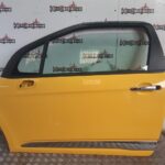 CITROEN DS3 PASSENGER SIDE FRONT DOOR IN PEGASUS YELLOW KAS 2009 TO 2016 .