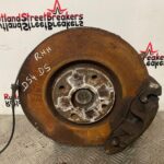 CITROEN DS4  PASSENGER FRONT HUB DISC CALIPER 2.0 DIESEL RHH AUTO 2011 TO 2015